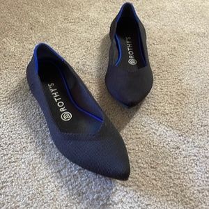 Rothy’s Black Point Shoes